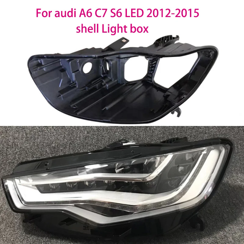 For Audi A6L C7 S6 LED 2012-2015 Headlight Housing A6 LED Light Box Lamp Housing Plastic Headlight Shell Base
For Audi A6L C7 S6 LED 2012-2015 Headlight Housing A6 LED Light Box Lamp Housing Plastic Headlight Shell Base