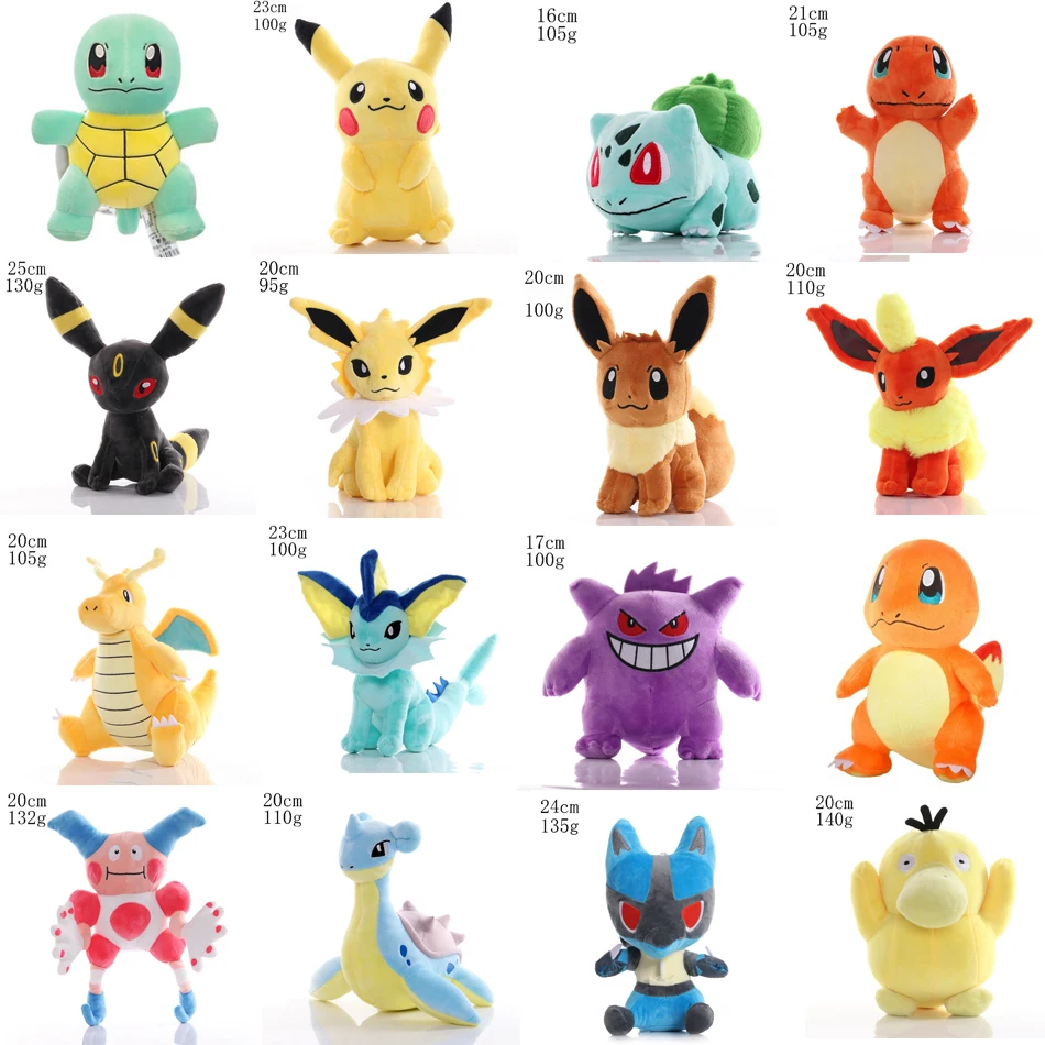 Плюшевые игрушки Pokemon 20-25 см Kawaii Eevee Eeveelution сильвеон Flareon Jolteon Umbreon Vaporeon куклы игрушки для детей Рождественский подарок на день рождения
Плюшевые игрушки Pokemon 20-25 см Kawaii Eevee Eeveelution сильвеон Flareon Jolteon Umbreon Vaporeon куклы игрушки для детей Рождественский подарок на день рождения