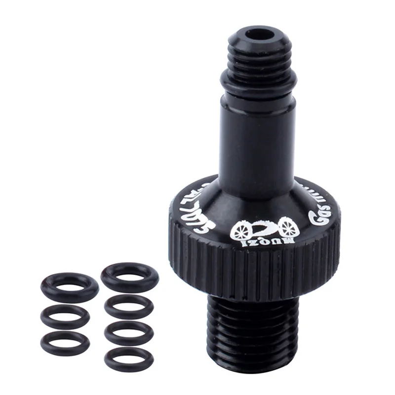 Aluminum Alloy Rear Shock Air Valve Adapter For MTB Bicycle Air Inflator With Spare O-rings Bike Accessories
Aluminum Alloy Rear Shock Air Valve Adapter For MTB Bicycle Air Inflator With Spare O-rings Bike Accessories
