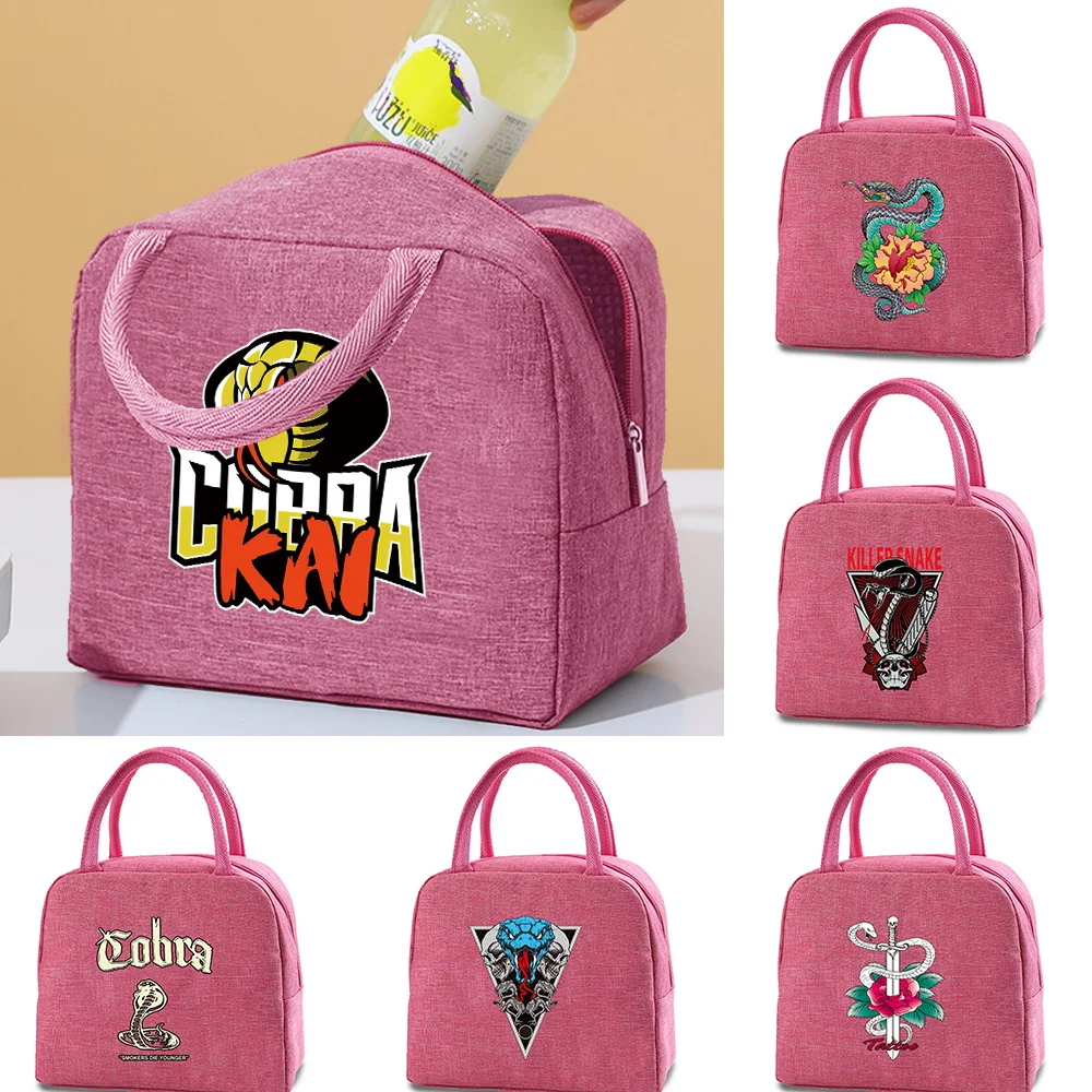 Cobra Print Canvas Lunch Box Bag Cooler Picnic Bag Camping Travel Handbag Fashion New Lunch Bag School Food Insulated Dinner Bag
Cobra Print Canvas Lunch Box Bag Cooler Picnic Bag Camping Travel Handbag Fashion New Lunch Bag School Food Insulated Dinner Bag