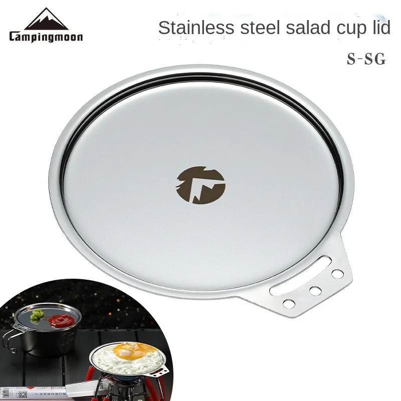 Stainless Steel Salad Bowl Cover Dish Cup Lid Open Fire Heating Multi-Layer Storage
Stainless Steel Salad Bowl Cover Dish Cup Lid Open Fire Heating Multi-Layer Storage