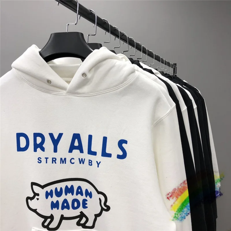 Pig Printing Human Made Hoodie Men Women Heavy Fabric Unisex Classic Cartoon Human Made Sweatshirts Pullovers
Pig Printing Human Made Hoodie Men Women Heavy Fabric Unisex Classic Cartoon Human Made Sweatshirts Pullovers