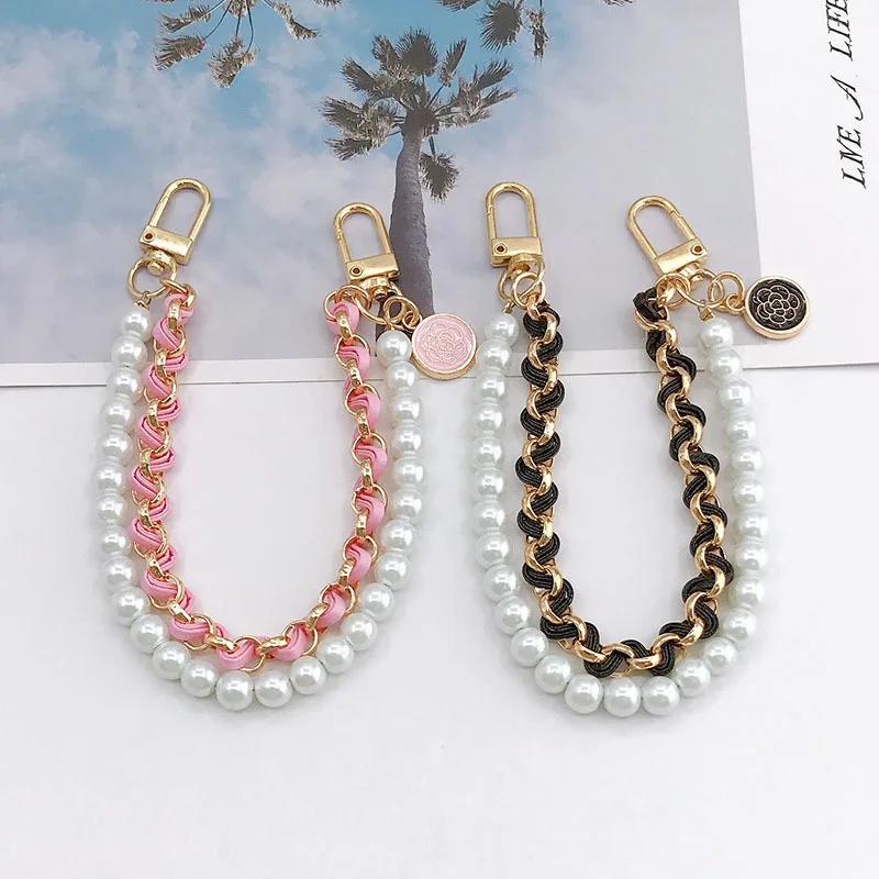 Purse Imitation Pearl Chain Mobile Phone Lanyard Exquisite Double Bag Chain Decorative DIY Short Handbag Chain Accessories
Purse Imitation Pearl Chain Mobile Phone Lanyard Exquisite Double Bag Chain Decorative DIY Short Handbag Chain Accessories
