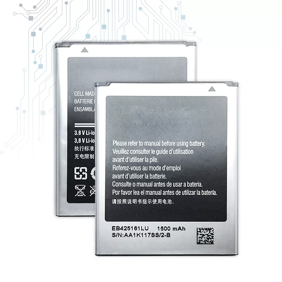 Аккумулятор NEW2023 EB425161LU для Samsung SM-J105H J1MINI S7562 S7572 S7580 I739 I759 I669 I8160 J1 MINI GALAXY Ace 2 1500 мАч + Trac
Аккумулятор NEW2023 EB425161LU для Samsung SM-J105H J1MINI S7562 S7572 S7580 I739 I759 I669 I8160 J1 MINI GALAXY Ace 2 1500 мАч + Trac