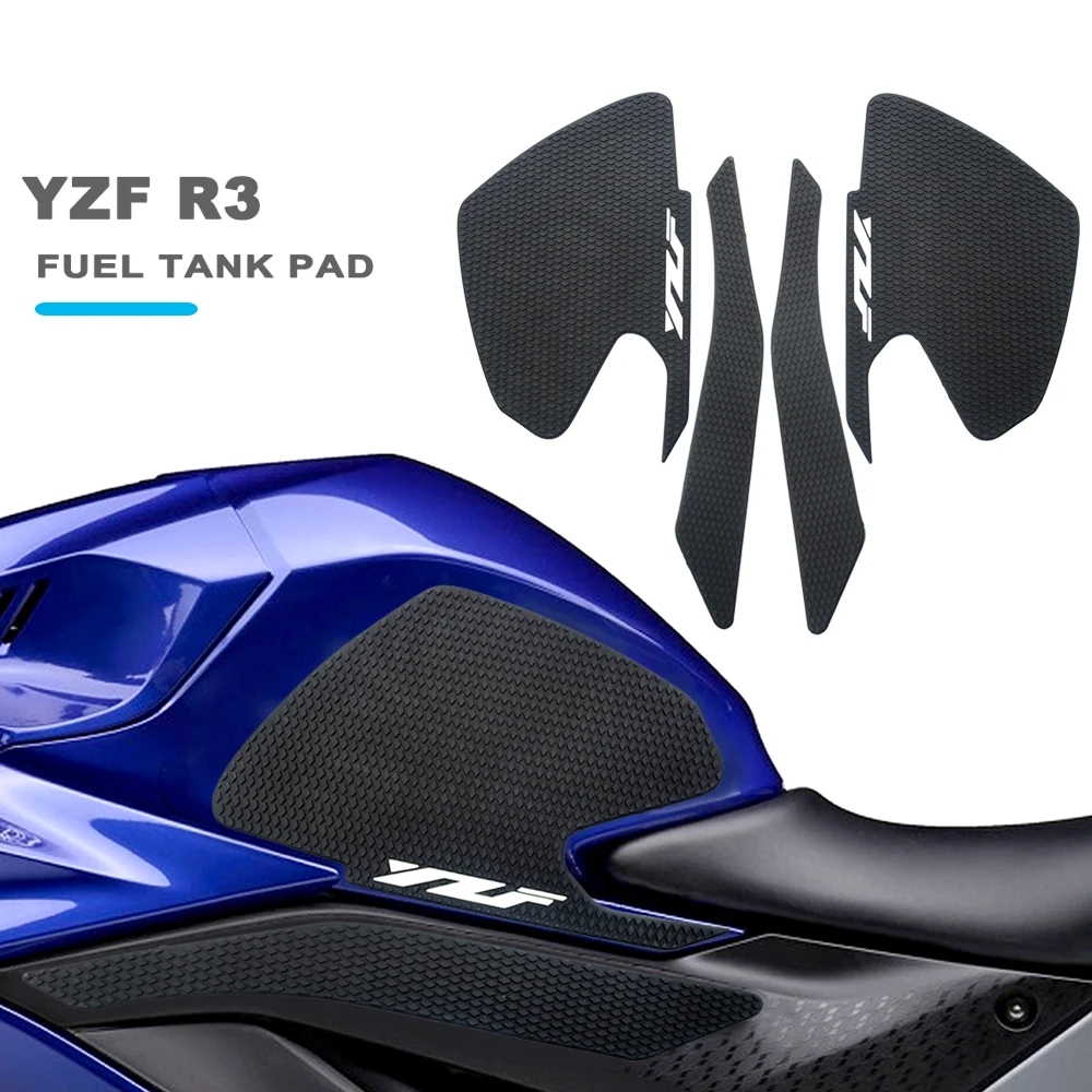 For Yamaha YZF R3 2019 2020 2021 R25 Motorcycle Tank Traction Pad Side Gas Knee Grip Protective Sticker Protector
For Yamaha YZF R3 2019 2020 2021 R25 Motorcycle Tank Traction Pad Side Gas Knee Grip Protective Sticker Protector