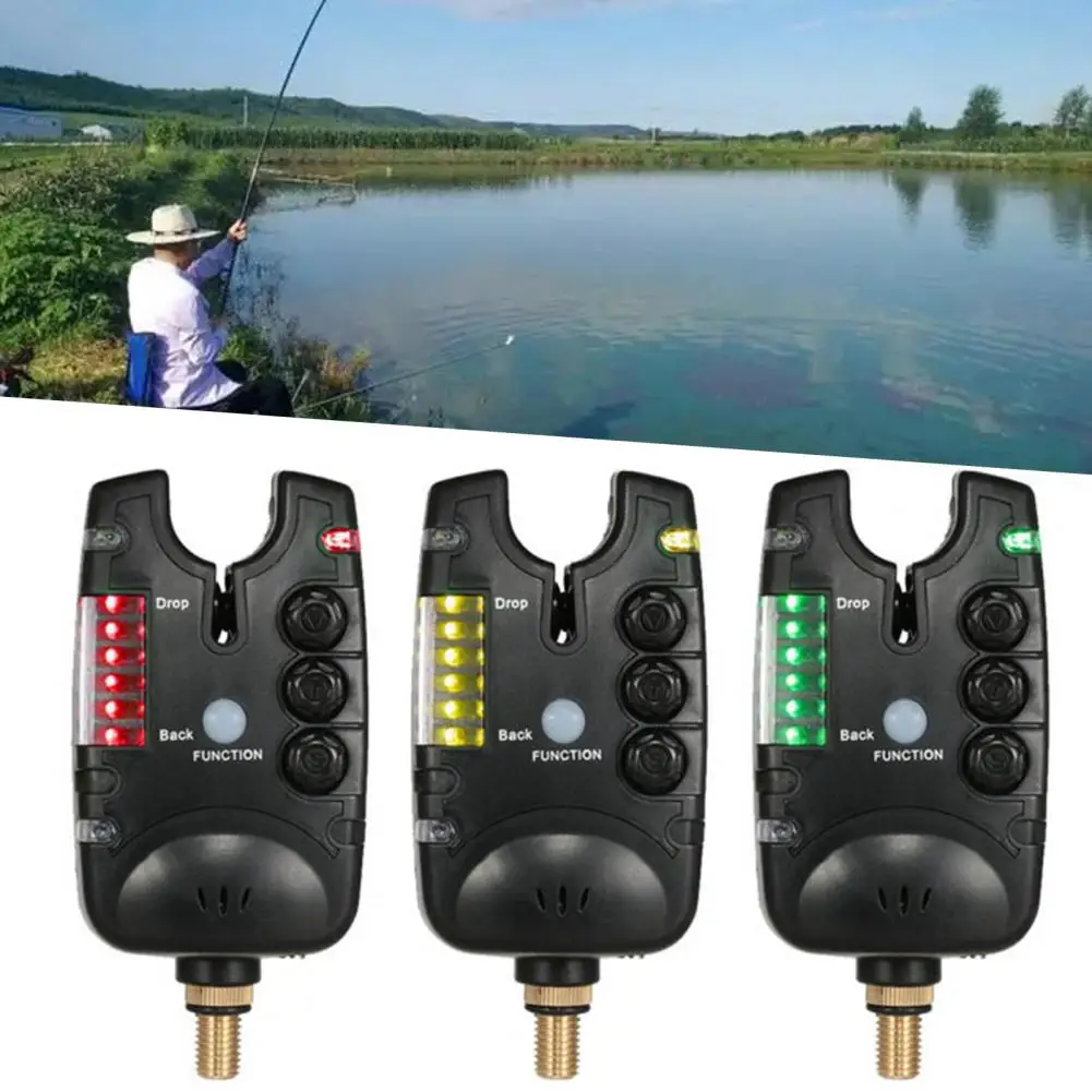 3Pcs Electronics Fishing Alarm LED Indicator Lighting Alarm Water Resistant Sounds Fishing Bite Alarm Daytime Night Fishing
3Pcs Electronics Fishing Alarm LED Indicator Lighting Alarm Water Resistant Sounds Fishing Bite Alarm Daytime Night Fishing
