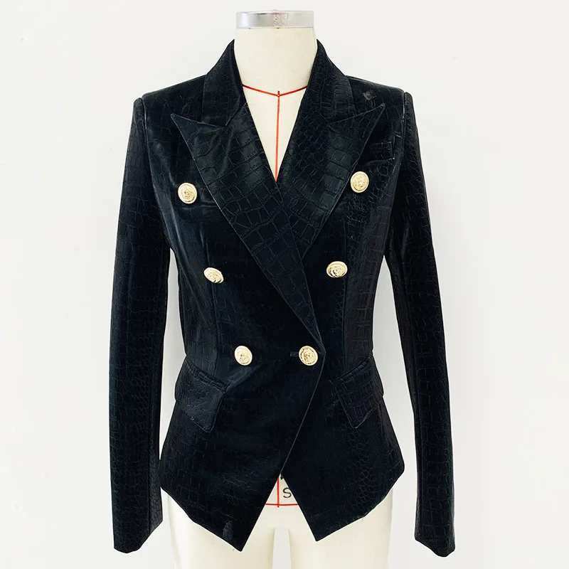 2022 Autumn And Winter New Crocodile Leather Synthetic Leather Lion Head Metal Buckle Double Breasted Slim Suit Leather Jacket W
2022 Autumn And Winter New Crocodile Leather Synthetic Leather Lion Head Metal Buckle Double Breasted Slim Suit Leather Jacket W