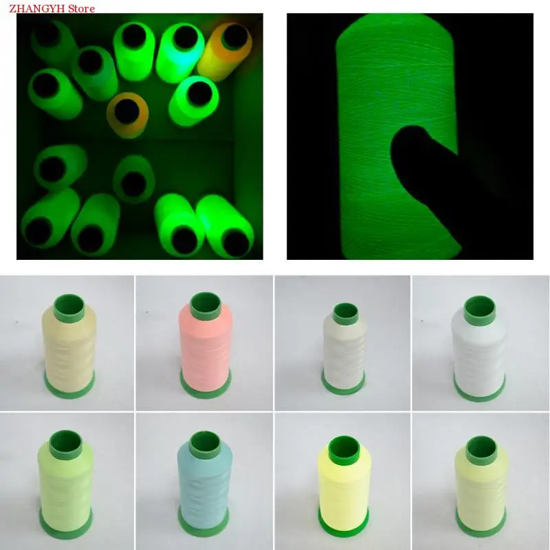 1000 Yards Spool Luminous Glow In The Dark Machine DIY Embroidery Sewing Thread Quilting Accessories Sewing Supplies Lace
1000 Yards Spool Luminous Glow In The Dark Machine DIY Embroidery Sewing Thread Quilting Accessories Sewing Supplies Lace