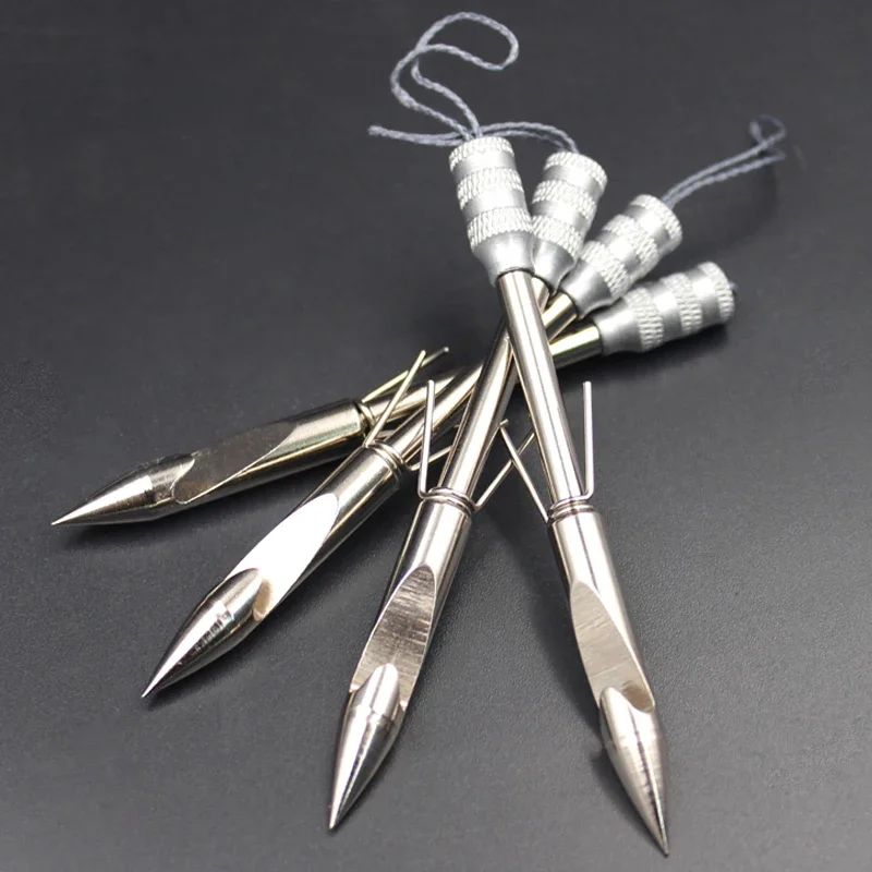 4pcs Stainless Steel Darts for Slingshot Fishing Reel Shoot Archery Arrows Fishing Dart Tool Gear 
4pcs Stainless Steel Darts for Slingshot Fishing Reel Shoot Archery Arrows Fishing Dart Tool Gear