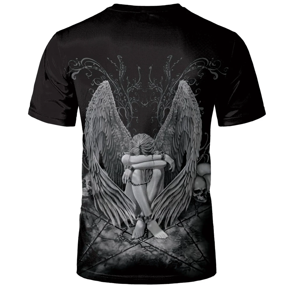 Summer Men T Shirt Spirit Anime Water fluorescent Angel Unisex-Adult Hipster 3D printing T Shirts Street Hip Hop T-shirt
Summer Men T Shirt Spirit Anime Water fluorescent Angel Unisex-Adult Hipster 3D printing T Shirts Street Hip Hop T-shirt