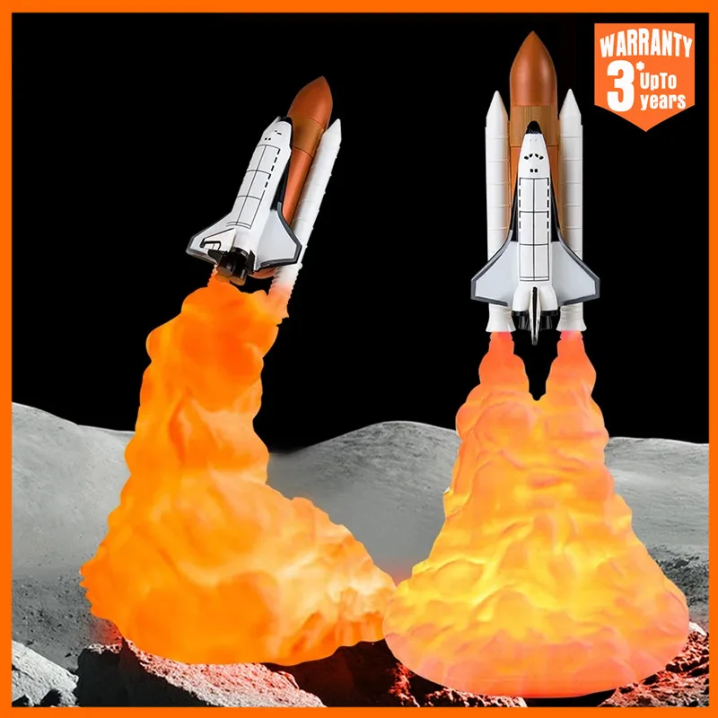Xiaomi Night Light USB Lamp For Space Fans Space Shuttle Rocket Lamp Rechargeable Nightlight Living Room Bedroom Decoration
Xiaomi Night Light USB Lamp For Space Fans Space Shuttle Rocket Lamp Rechargeable Nightlight Living Room Bedroom Decoration