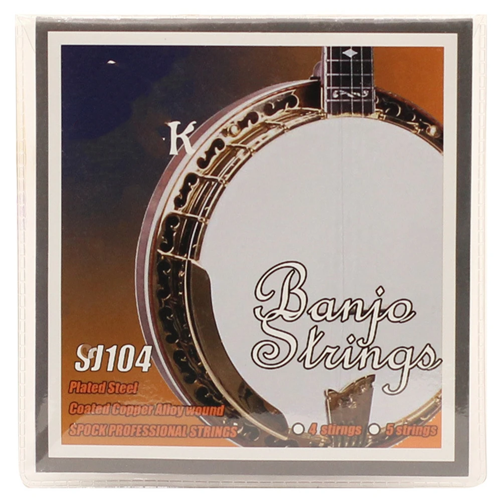 Banjo String Replacement 4 String Set Stainless Steel Carbon Copper Alloy Wound Silver Copper Banjo String Replacement Parts
Banjo String Replacement 4 String Set Stainless Steel Carbon Copper Alloy Wound Silver Copper Banjo String Replacement Parts