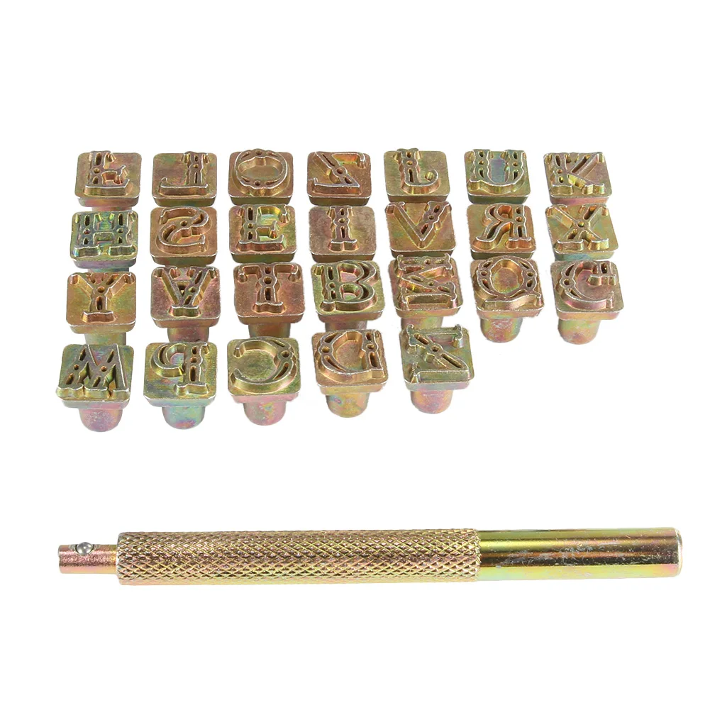 Letter Stamps Punch Tools Set For Leather Crafts Punching Tools A-z Alphabet Capital Letters Stamp Tool Leather Printing Tool
Letter Stamps Punch Tools Set For Leather Crafts Punching Tools A-z Alphabet Capital Letters Stamp Tool Leather Printing Tool