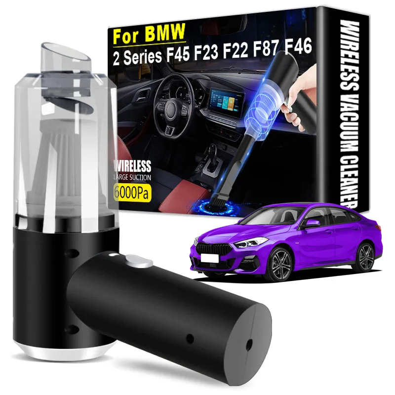 Handheld Car Cordless Vacuum Cleaner for Car Cleaning Automotive Product Home Appliance for BMW 2 Series F45 F23 F22 F87 F46
Handheld Car Cordless Vacuum Cleaner for Car Cleaning Automotive Product Home Appliance for BMW 2 Series F45 F23 F22 F87 F46