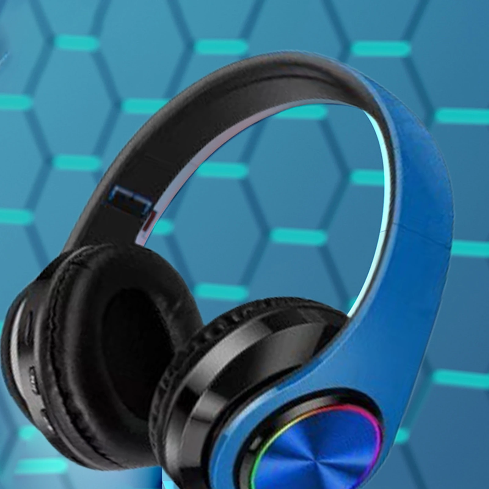 Накладные беспроводные наушники, беспроводная светящаяся гарнитура с Hi-Fi стерео звуком, складная светящаяся игровая гарнитура для самолет...
Накладные беспроводные наушники, беспроводная светящаяся гарнитура с Hi-Fi стерео звуком, складная светящаяся игровая гарнитура для самолет...