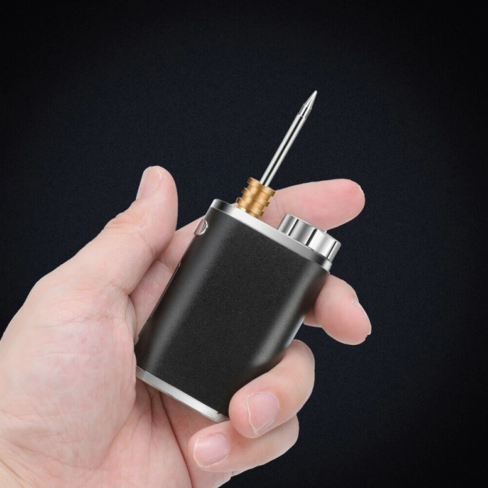 Portable Rechargeable Soldering Iron USB Wireless Battery Soldering Iron 1w-75w High Power Outdoor Soldering Iron With 3 Tips
Portable Rechargeable Soldering Iron USB Wireless Battery Soldering Iron 1w-75w High Power Outdoor Soldering Iron With 3 Tips
