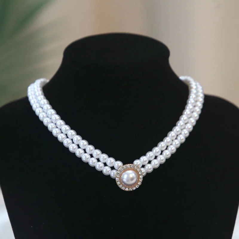 Retro Elegant Round Large Pearl Pendant Necklace Ladies Korea Fashion Banquet Clavicle Chain Bridal Wedding Jewelry Gift
Retro Elegant Round Large Pearl Pendant Necklace Ladies Korea Fashion Banquet Clavicle Chain Bridal Wedding Jewelry Gift