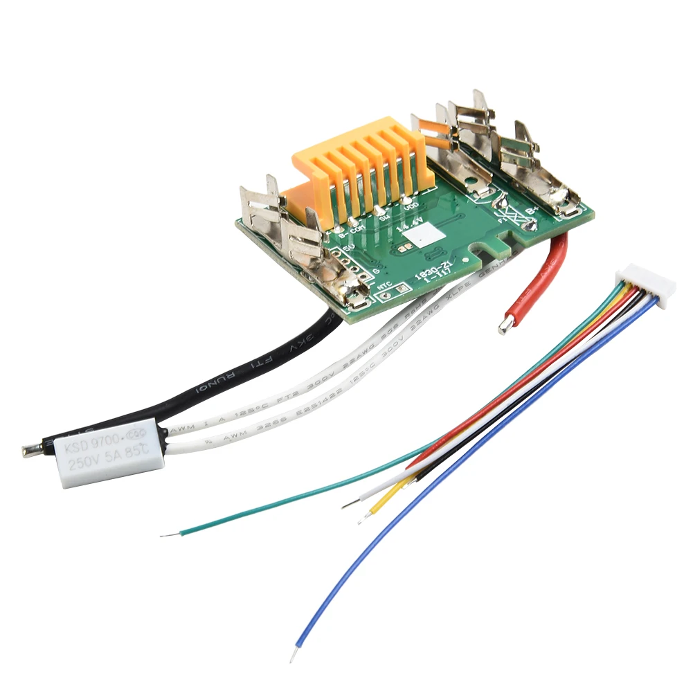 Connectors Terminals Li-Ion Battery PCB Protection Circuit Board BL1830 For Overheat , Overvoltage , Undervoltage , Overcurrent
Connectors Terminals Li-Ion Battery PCB Protection Circuit Board BL1830 For Overheat , Overvoltage , Undervoltage , Overcurrent