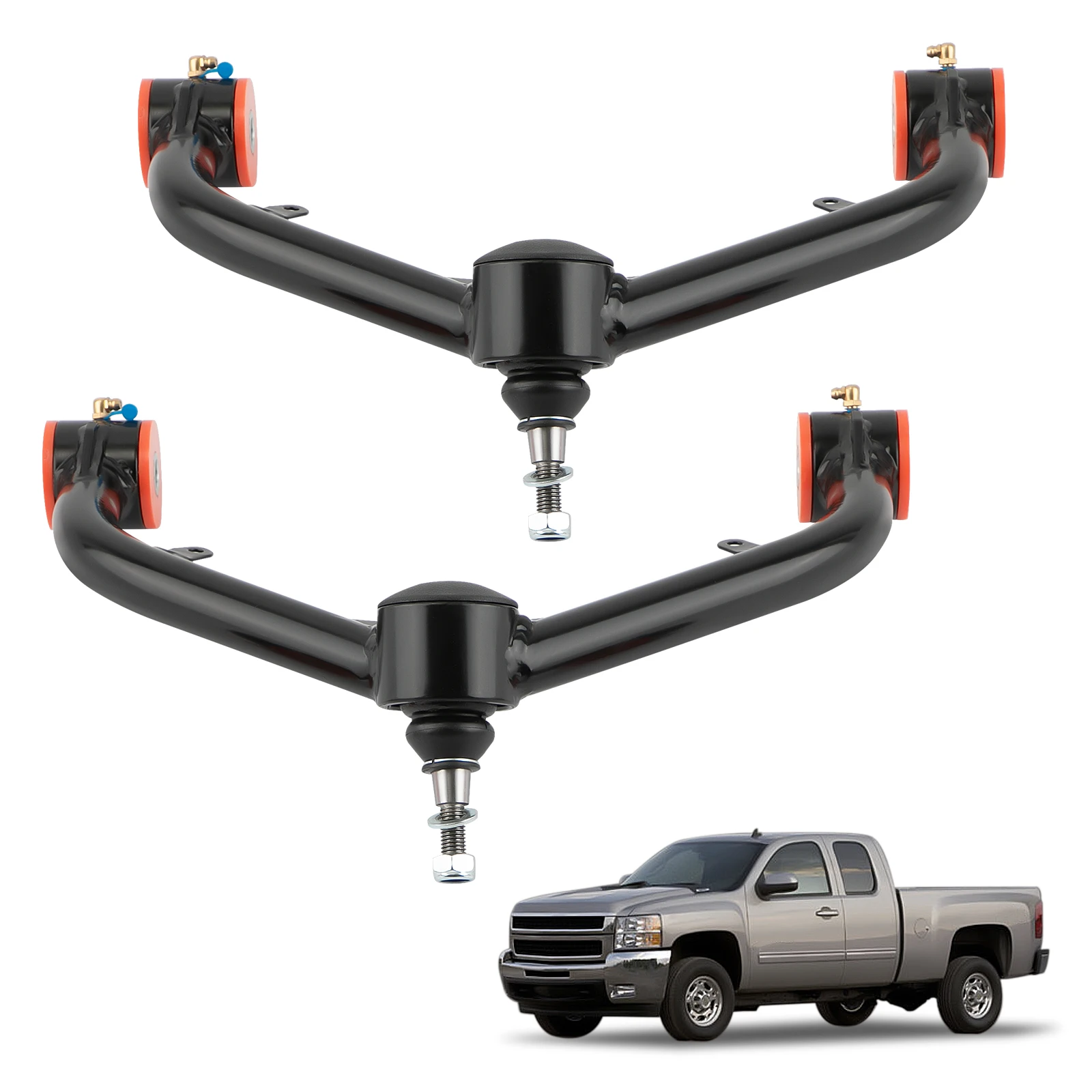 Suspension 2-4" Lift Upper Control Arm For GMC Sierra 2500 3500HD 2001-2010 For Chevrolet Silverado 2500 3500HD
Suspension 2-4" Lift Upper Control Arm For GMC Sierra 2500 3500HD 2001-2010 For Chevrolet Silverado 2500 3500HD
