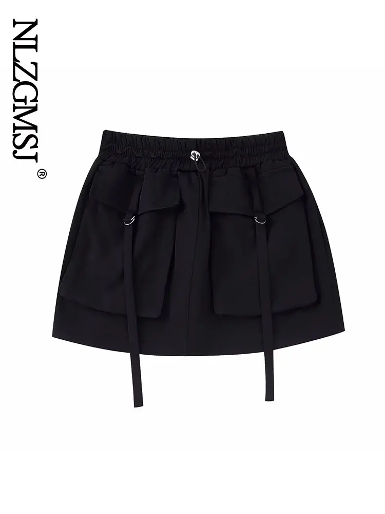 Nlzgmsj 2023 Cargo Mini Skirt Women Hight Waist Straight Pencil Skirts Vintage Skirt Casual Basic Skirt Pocket Outfit
Nlzgmsj 2023 Cargo Mini Skirt Women Hight Waist Straight Pencil Skirts Vintage Skirt Casual Basic Skirt Pocket Outfit