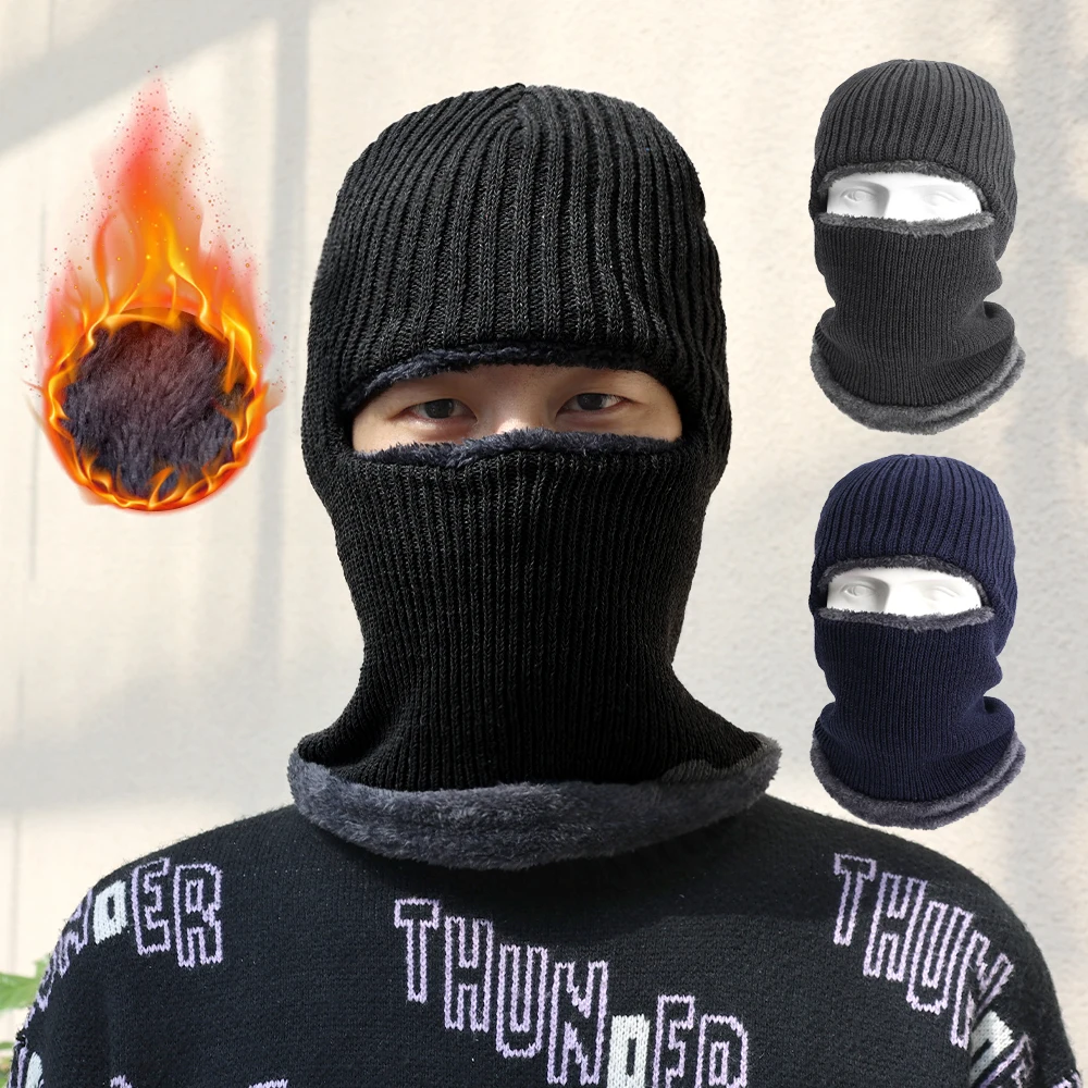 Winter Beanie Hat Outdoor Riding Warm Knitted Hat Men's Women's Scarf One-Piece Double Layer Protective Cap
Winter Beanie Hat Outdoor Riding Warm Knitted Hat Men's Women's Scarf One-Piece Double Layer Protective Cap