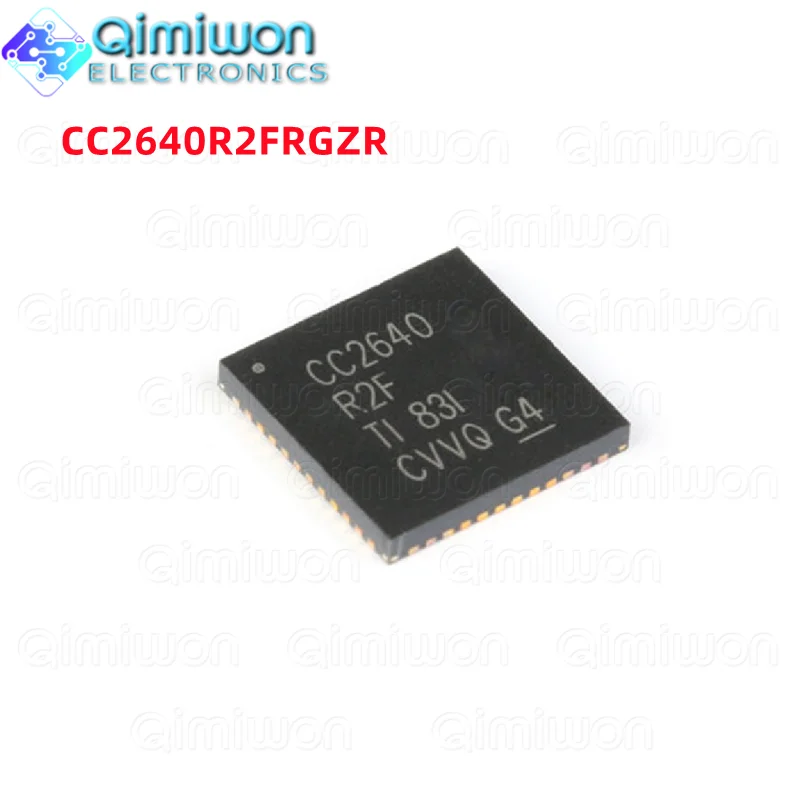 5pcs CC2640R2FRGZR VQFN-48 Wireless Microcontroller - MCU Wireless Transceiver Chip
5pcs CC2640R2FRGZR VQFN-48 Wireless Microcontroller - MCU Wireless Transceiver Chip