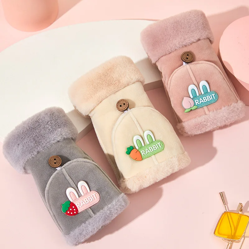 New Winter Baby Cute Rabbit Children for Men and Women Write Warm Flip Gloves Source Factory Wholesale 
New Winter Baby Cute Rabbit Children for Men and Women Write Warm Flip Gloves Source Factory Wholesale