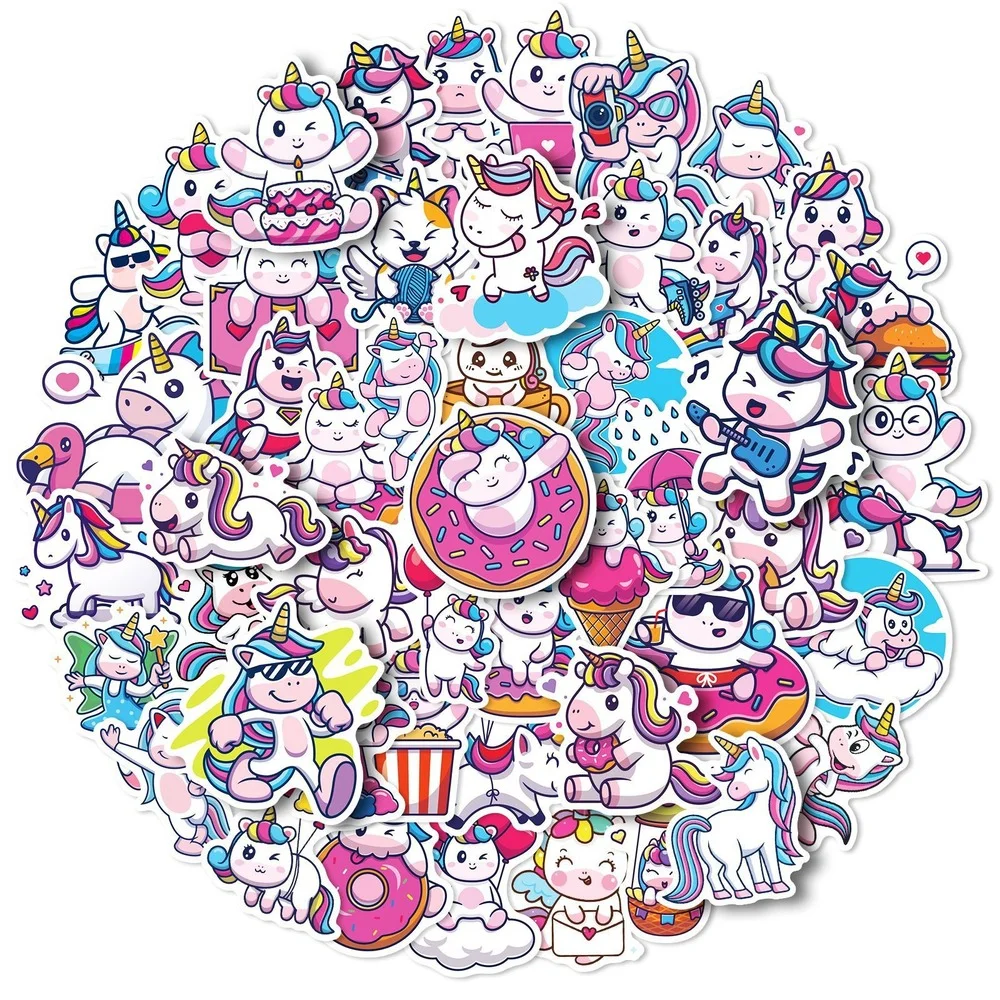 50 Pcs Ins Style Cute Unicorn Skateboard Guitar Mobile Phone IPad Notebook Decoration Waterproof Graffiti Stickers Toy for Kids
50 Pcs Ins Style Cute Unicorn Skateboard Guitar Mobile Phone IPad Notebook Decoration Waterproof Graffiti Stickers Toy for Kids