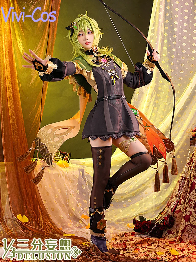 Vivi-Cos Game Genshin Impact Collei милые костюмы для косплея для мужчин Великолепный Изысканный костюм для ролевых игр на Хэллоуин новая модель
Vivi-Cos Game Genshin Impact Collei милые костюмы для косплея для мужчин Великолепный Изысканный костюм для ролевых игр на Хэллоуин новая модель