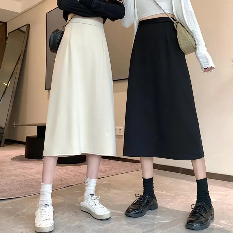 S-4XL Fashion dress Spring High Waist Women Midi-Calf Skirts Casual black&white Female Skirt Maxi Beach Tutu Skirt femme
S-4XL Fashion dress Spring High Waist Women Midi-Calf Skirts Casual black&white Female Skirt Maxi Beach Tutu Skirt femme
