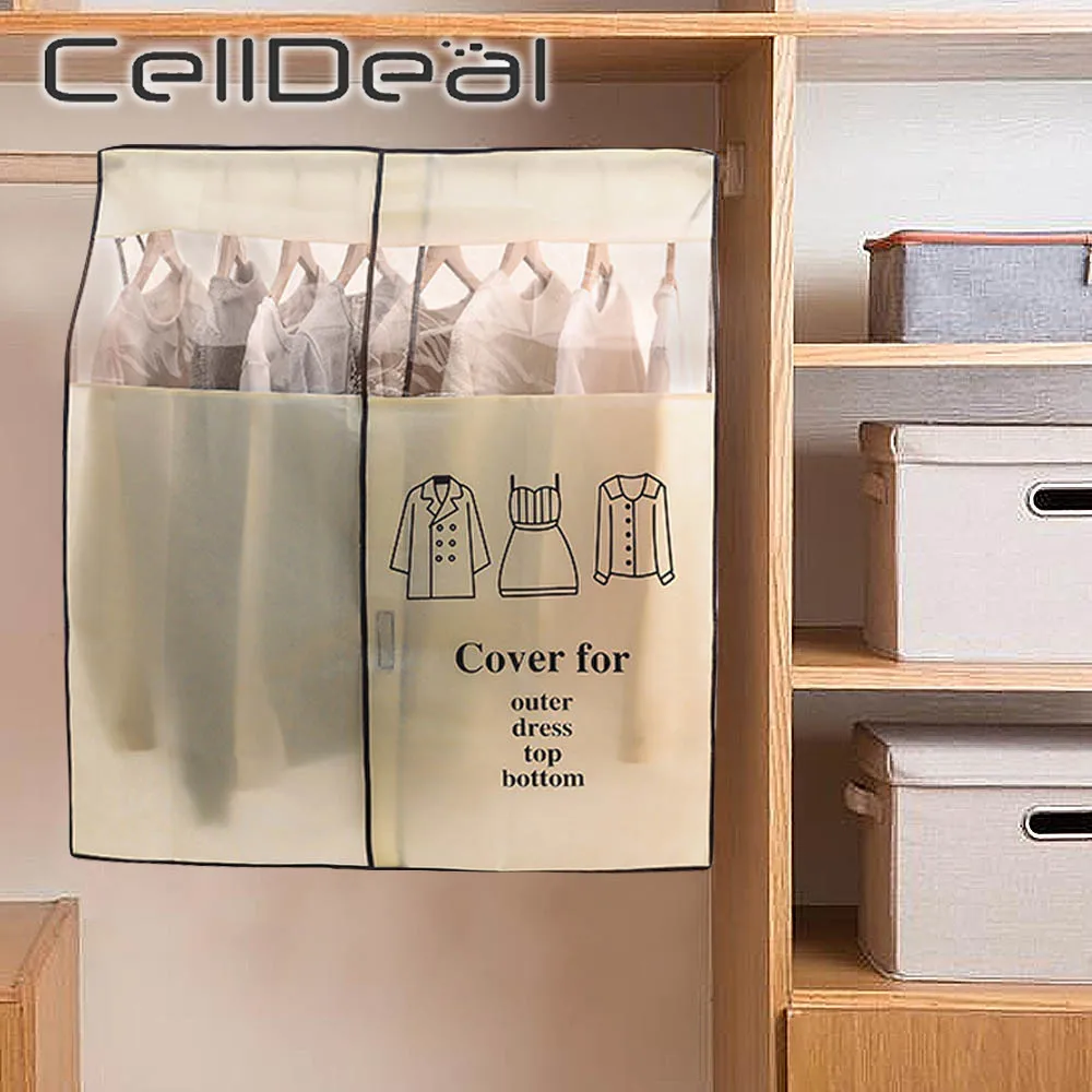 Clothes Hanging Garment Dress Clothes Suit Coat Dust Cover Home Storage Bag Pouch Case Organizer Wardrobe Hanger Clothing
Clothes Hanging Garment Dress Clothes Suit Coat Dust Cover Home Storage Bag Pouch Case Organizer Wardrobe Hanger Clothing
