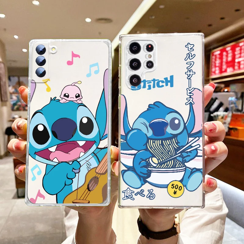 Disney Stitch Clear Phone Case For Samsung S8 S9 S10 S20 S21 S22 Plus 4G S10e 5G Lite Ultra FE Transparent luxury Silicone Soft
Disney Stitch Clear Phone Case For Samsung S8 S9 S10 S20 S21 S22 Plus 4G S10e 5G Lite Ultra FE Transparent luxury Silicone Soft