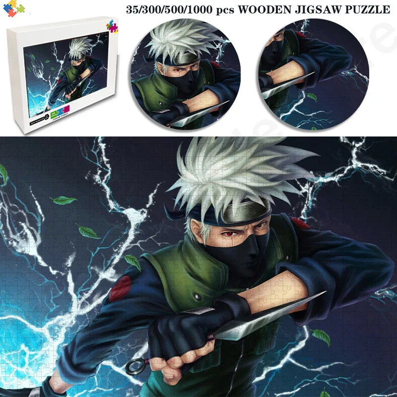Anime Naruto Character Kakashi Hatake Jigsaw Puzzle Decompression Puzzles Toy for Adult Children Kid Educational Toys Gifts
Anime Naruto Character Kakashi Hatake Jigsaw Puzzle Decompression Puzzles Toy for Adult Children Kid Educational Toys Gifts