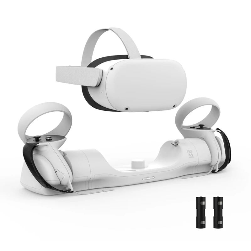 Зарядная док-станция AMVR OOM для Oculus Quest 2 очков, магнитная всасывающая многофункциональная Съемная зарядная док-станция 1850 мАч
Зарядная док-станция AMVR OOM для Oculus Quest 2 очков, магнитная всасывающая многофункциональная Съемная зарядная док-станция 1850 мАч