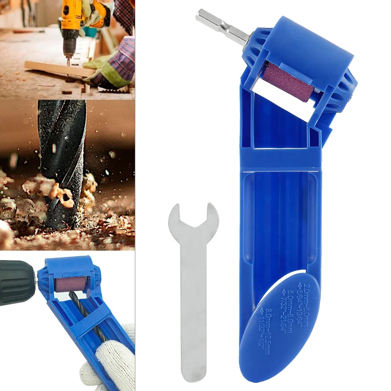 1Set Drill Bit Sharpener Corundum Grinding Wheel Titanium Drill Bit Powered Tool Parts fit for 2-12.5mm Drill Grinder Wheel Tool
1Set Drill Bit Sharpener Corundum Grinding Wheel Titanium Drill Bit Powered Tool Parts fit for 2-12.5mm Drill Grinder Wheel Tool