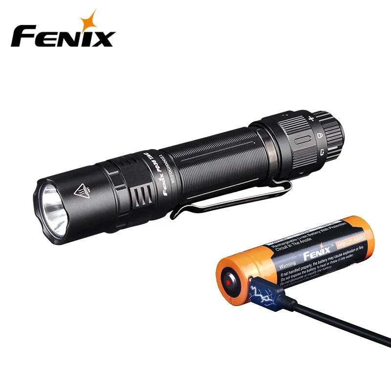 FENIX PD36 TAC 3000 Lumens Mechanical Tactical Flashlight with 21700 Rechargeable Li-ion Battery
FENIX PD36 TAC 3000 Lumens Mechanical Tactical Flashlight with 21700 Rechargeable Li-ion Battery