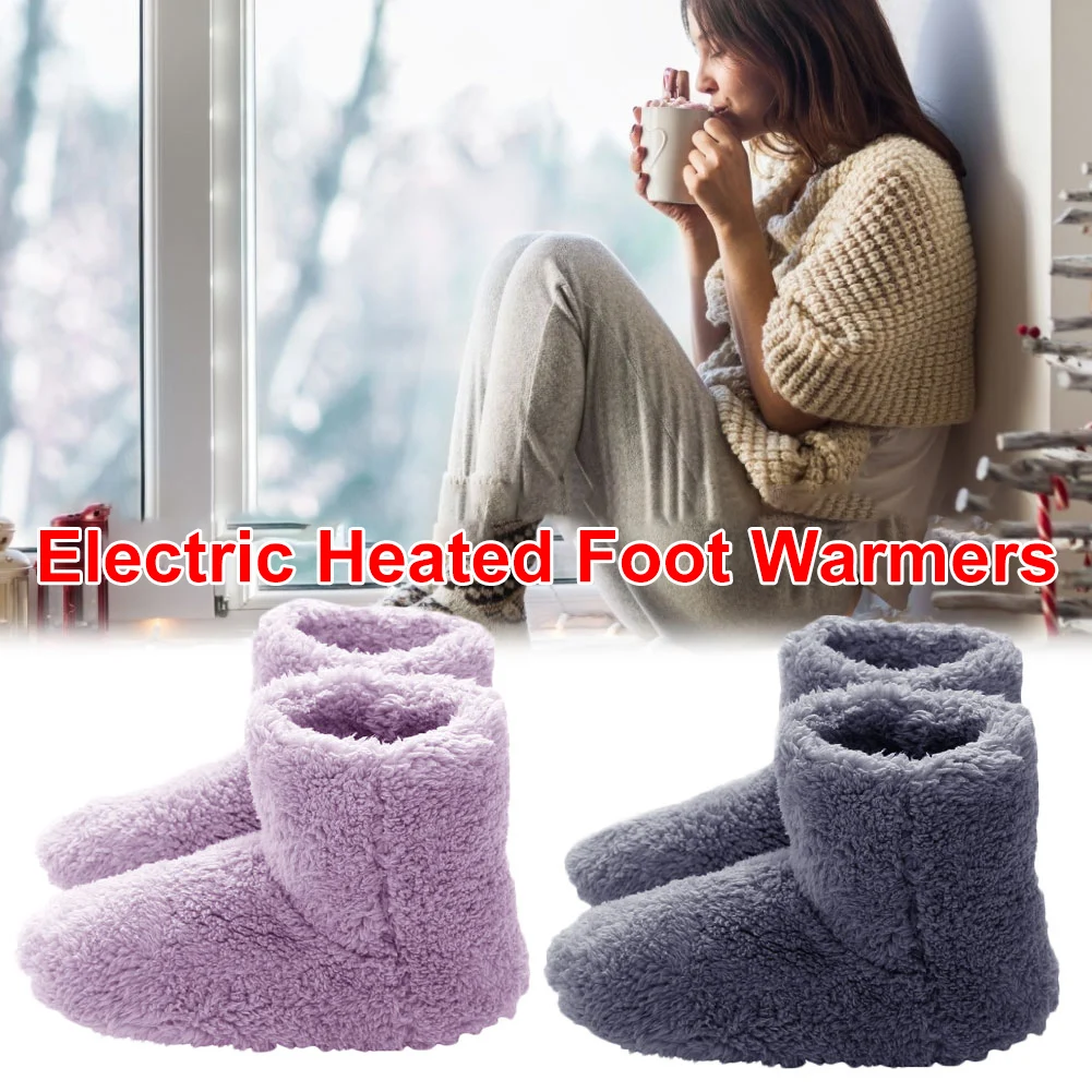 Winter Electric Heated Shoes Men Women USB Foot Warmer Boot Plush Electric Slipper Washable Electric Shoe Warm Pad Heated Insole
Winter Electric Heated Shoes Men Women USB Foot Warmer Boot Plush Electric Slipper Washable Electric Shoe Warm Pad Heated Insole