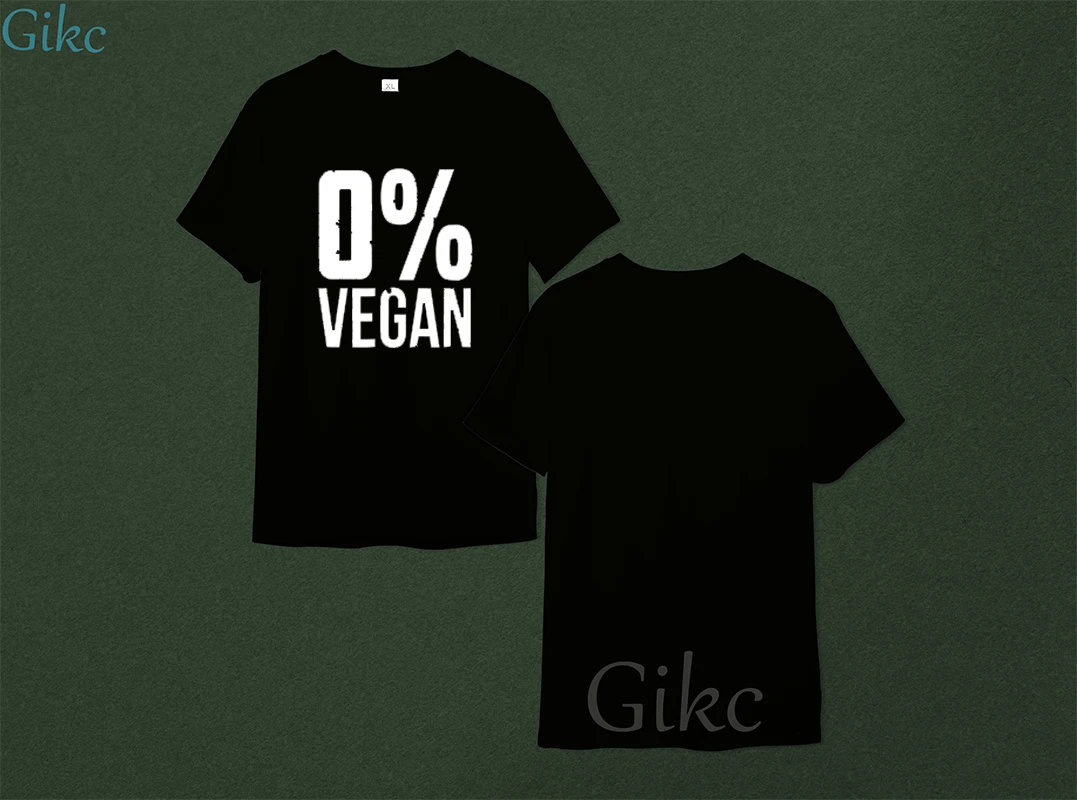 Zero Percent Vegan Funny BBQ Carnivore Meat Eater T-Shirt Top T-shirts for Men Printing Tops Shirts Oversized cosie Cotton
Zero Percent Vegan Funny BBQ Carnivore Meat Eater T-Shirt Top T-shirts for Men Printing Tops Shirts Oversized cosie Cotton