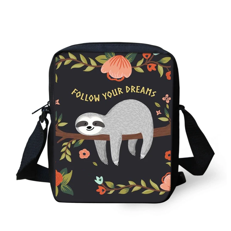 HOMDOW Custom Cute Sloth Small Bag for Kindergarten Boys Girls Preschool Bag Mini Messenger Bag Children Shoulder Bag
HOMDOW Custom Cute Sloth Small Bag for Kindergarten Boys Girls Preschool Bag Mini Messenger Bag Children Shoulder Bag