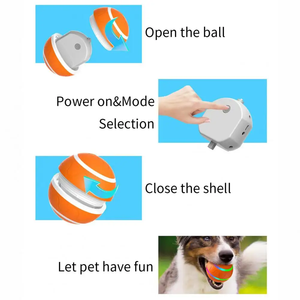 Dog Rolling Ball Funny Rechargeable Waterproof Funny Electric Automatic Rotating Ball for Puppy
Dog Rolling Ball Funny Rechargeable Waterproof Funny Electric Automatic Rotating Ball for Puppy