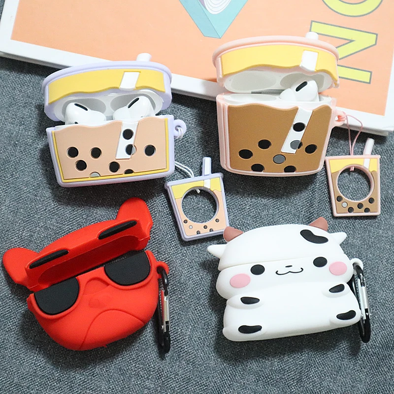 3D Cartoon Avocado Strawberry Shark Corgi Dog Ice Cream Bulldog Case For Apple Airpods Pro Soft Wireless Bluetooth Headset Cover
3D Cartoon Avocado Strawberry Shark Corgi Dog Ice Cream Bulldog Case For Apple Airpods Pro Soft Wireless Bluetooth Headset Cover