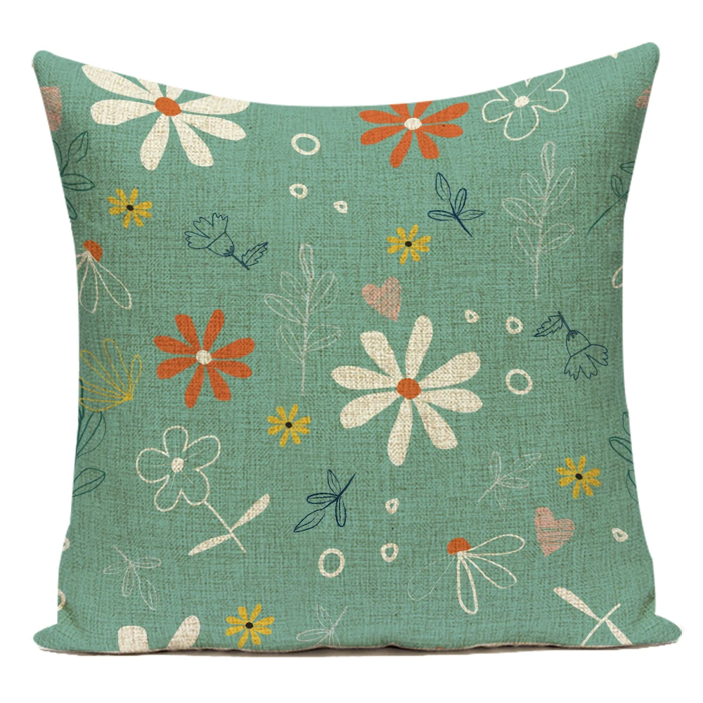 Autumn 45x45cm Throw Pillows Fresh Elegant Cartoon Printed Floral Artistic Warm Cushions Cover Sofa Decorations Gift E2024G
Autumn 45x45cm Throw Pillows Fresh Elegant Cartoon Printed Floral Artistic Warm Cushions Cover Sofa Decorations Gift E2024G