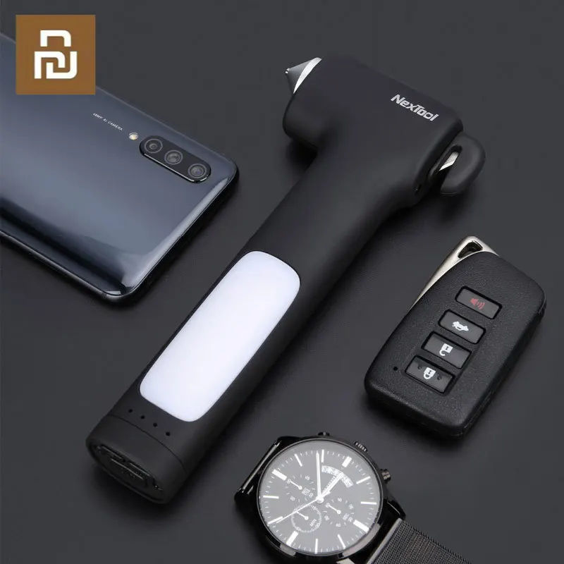Youpin Nextool 4in1 Multi Safety Hammer Emergency Car Escape Hammer Window Breaker Seatbelt Cutter Flashlight Phone PowerBank
Youpin Nextool 4in1 Multi Safety Hammer Emergency Car Escape Hammer Window Breaker Seatbelt Cutter Flashlight Phone PowerBank