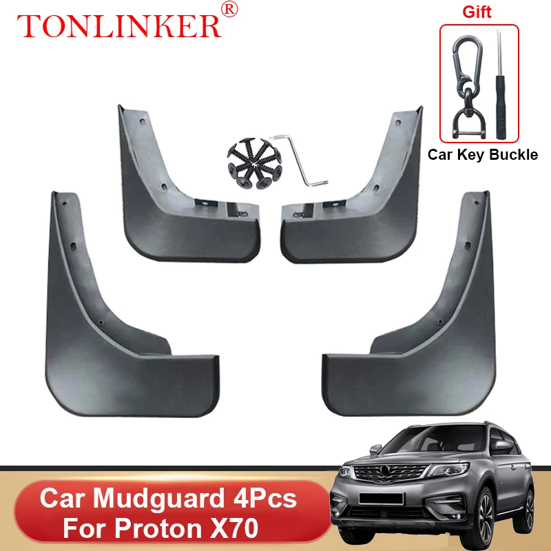 TONLINKER Car Mudguard For Proton X70 Atlas 2018 2019-2021 2022 Mudguards Splash Guards Front Rear Fender Mudflaps Accessories
TONLINKER Car Mudguard For Proton X70 Atlas 2018 2019-2021 2022 Mudguards Splash Guards Front Rear Fender Mudflaps Accessories