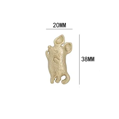 Латунные ручки для шкафов TINYHOB, животные
Латунные ручки для шкафов TINYHOB, животные