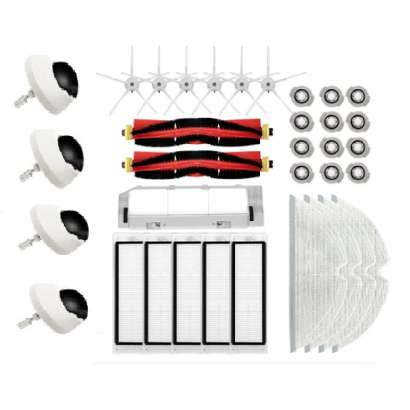 Запчасти для пылесоса Roborock S50 T7pro T6 P5 S5, фильтр НЕРА, насадка на швабру
Запчасти для пылесоса Roborock S50 T7pro T6 P5 S5, фильтр НЕРА, насадка на швабру