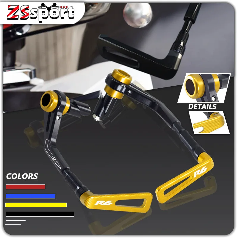 

Motorcycle Accessories CNC Bow Guard Brake Clutch Handguard Protection For YAMAHA YZF-R6 YZF-R7 YZF-R15 yzf r6 r7 r15