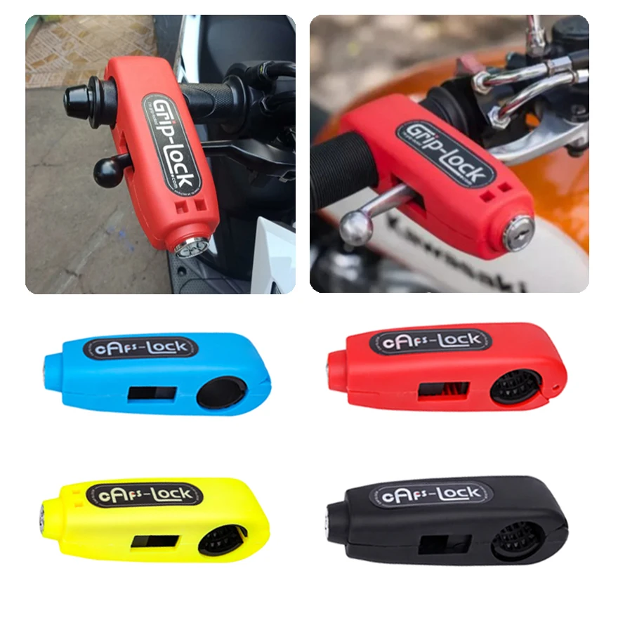 Motorcycle Anti-theft Handlebar Lock Universal Scooter Motor Grip Front Brake Lever Locks
Motorcycle Anti-theft Handlebar Lock Universal Scooter Motor Grip Front Brake Lever Locks
