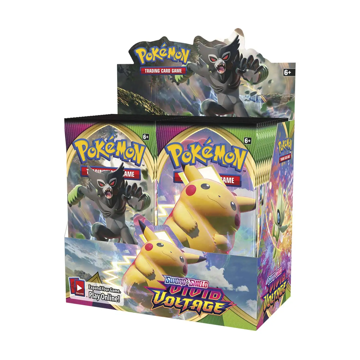 Pokémon TCG: Sword & Shield-Vivid Voltage Booster Display Box (36 Packs) Pokemon Cards Kids Toys Drop Shipping Wholesale
Pokémon TCG: Sword & Shield-Vivid Voltage Booster Display Box (36 Packs) Pokemon Cards Kids Toys Drop Shipping Wholesale