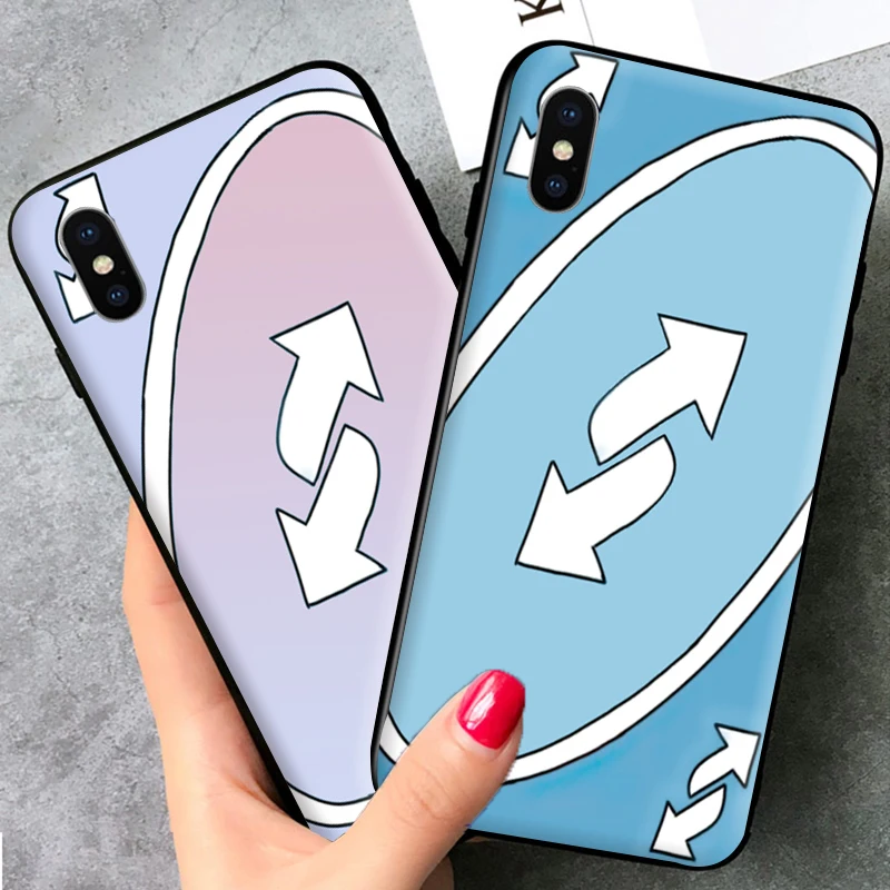 UNO Reverse Pattern Phone Case For iPhone 11 12 13 Pro Max Mini X XR XS Max SE 2020 8 7 6 6S Plus Soft Silicone Customized Cover
UNO Reverse Pattern Phone Case For iPhone 11 12 13 Pro Max Mini X XR XS Max SE 2020 8 7 6 6S Plus Soft Silicone Customized Cover